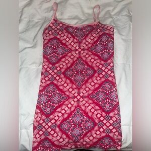Aeropostale Pink, Red, Blue, & White Cami